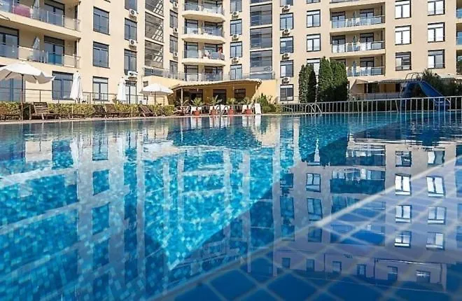 Rainbow 1, Apartment 131, Sunny Beach, Terrace With Sea View