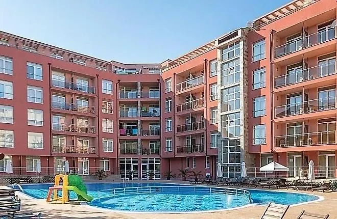 Rainbow 1, Apartment 131, Sunny Beach, Terrace With Sea View 0*,