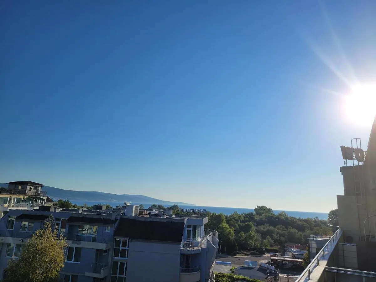 Rainbow 1, Apartment 131, Sunny Beach, Terrace With Sea View 0*,  Bułgaria